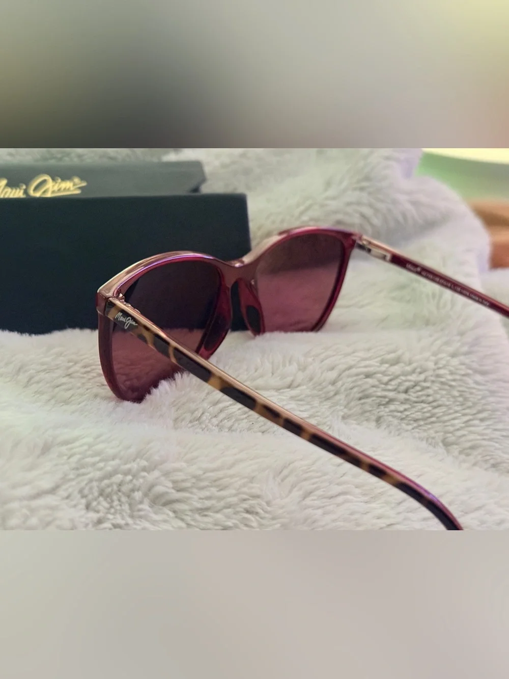 Maui Jim Ocean Sunglasses MJ 723-12B Tortoise Pink